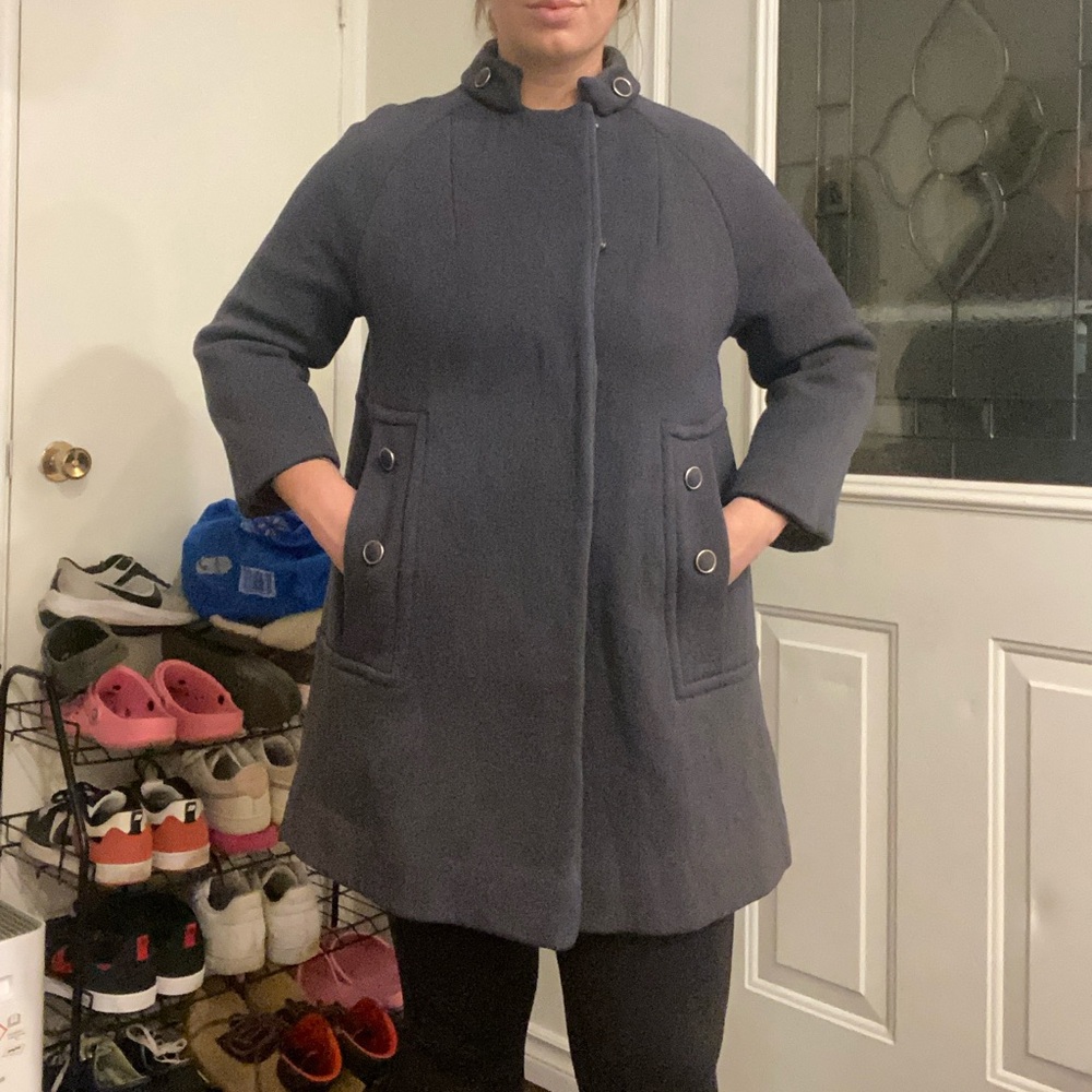 Vintage union made Women's navy Coat - Picture 10 of 16